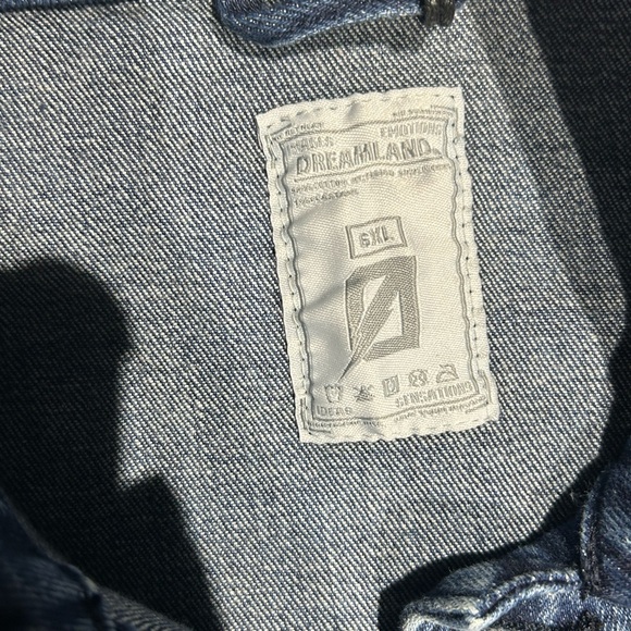 DRMLND Denim Jacket Size 6XL MSRP $142 New with Tags - Picture 5 of 11